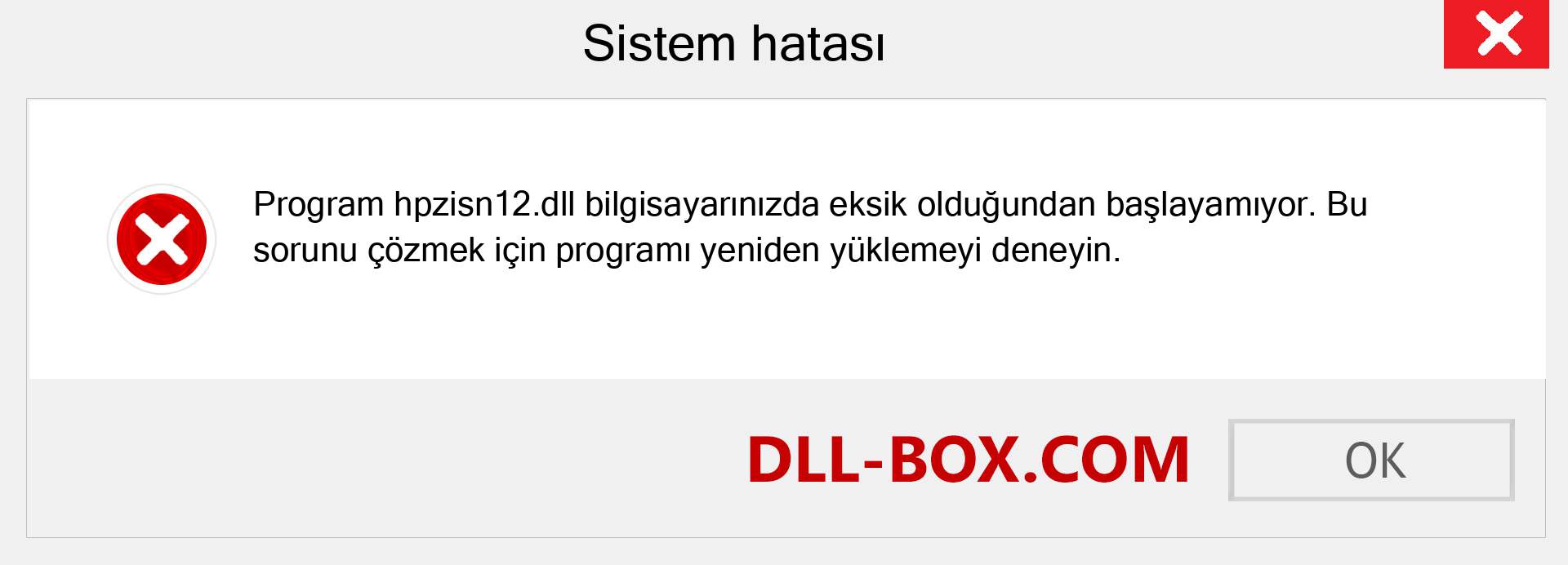 hpzisn12.dll dosyası eksik mi? Windows 7, 8, 10 için İndirin - Windows'ta hpzisn12 dll Eksik Hatasını Düzeltin, fotoğraflar, resimler